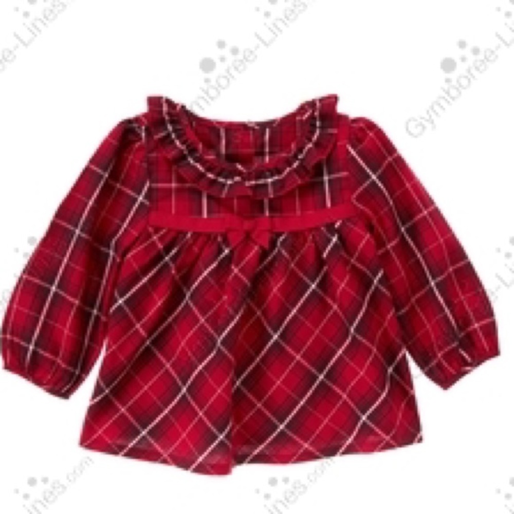 Gymboree plaid top